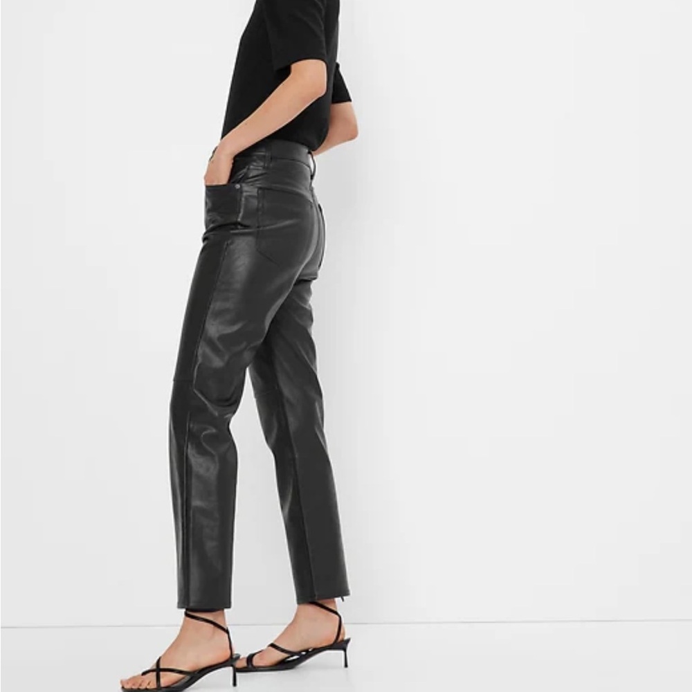 GAP vegan leather pants - Picture 3 of 9